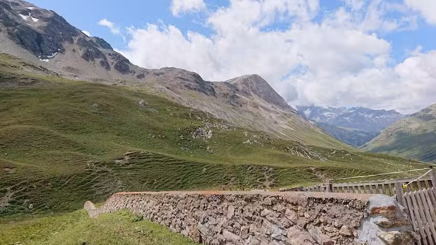 Alpwirtschaft Alp Stretta, Heutal (Val da Fain)