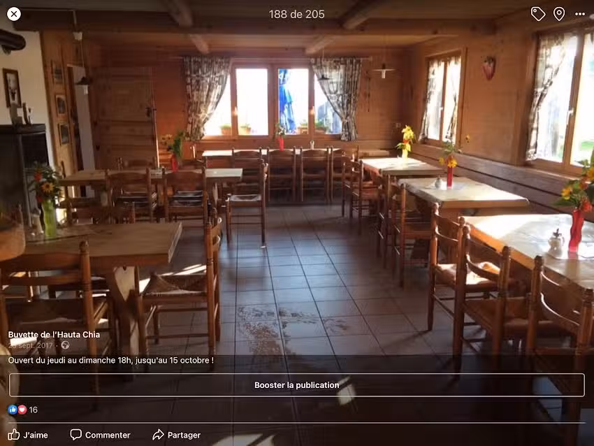 Buvette et g&icirc;te l&rsquo;hautachia