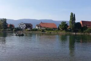 Gargote au bord de l&rsquo;Aar