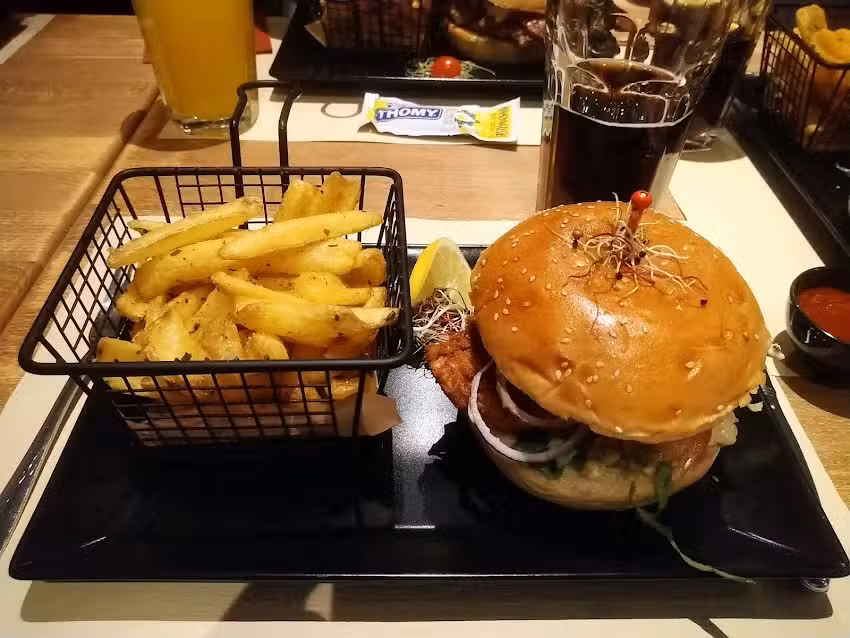 Lovely Burger Restaurant
