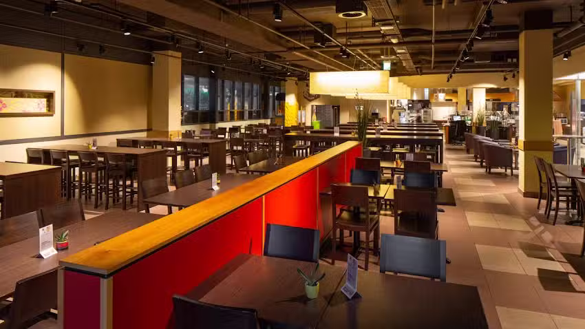 Migros Restaurant &ndash; Weinfelden &ndash; R&ouml;sslifelsen