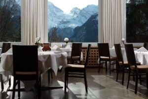 Restaurant Altitude bei Beausite Park Hotel