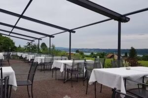 Restaurant Golfpark Z&uuml;richsee &ndash; &Ouml;ffentliches Restaurant. Terrasse. Bankett. Seminar