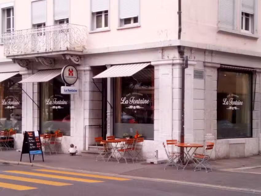 Restaurant La FONTAINE R&eacute;my Tanner