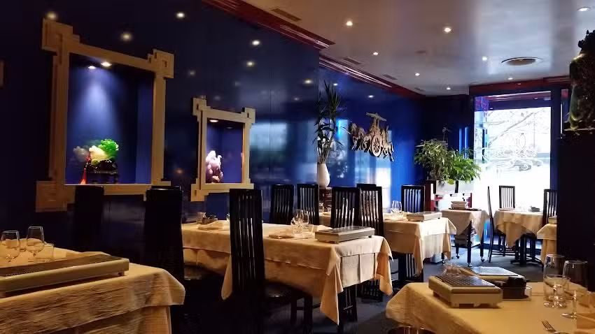 Restaurant Paravent Bleu