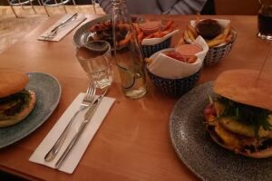 Restaurant Stickerei