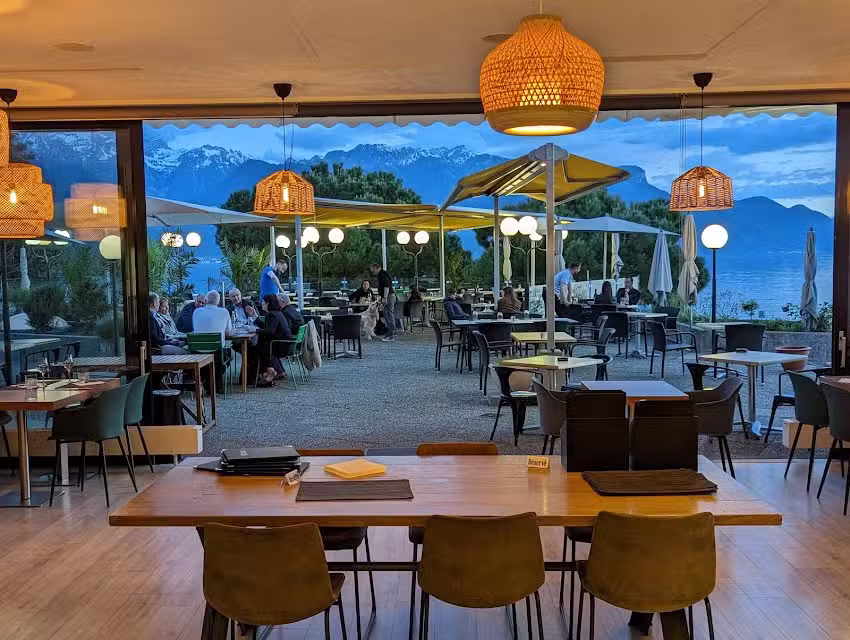Restaurant Vevey Corseaux Plage