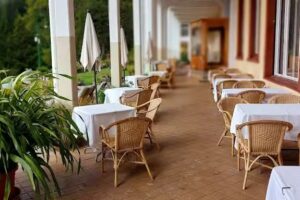 Schatzalp Snow Beach Terrassenrestaurant